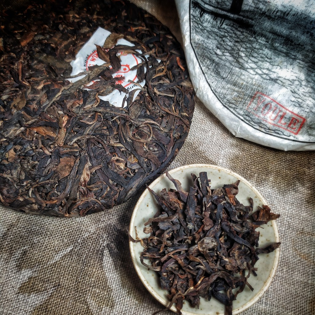 Discussing the contradictory essence of tea with a pu’er from the ancient land of elephants. TdC 2014 You Le Ya Nuo village sheng&nbsp;pu